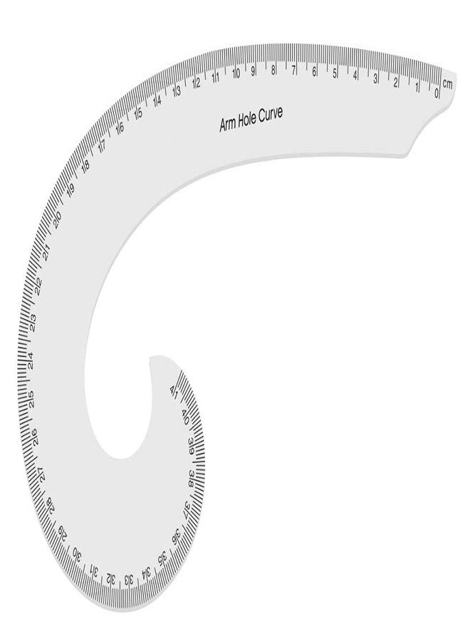 Hesch 9 Armhole French Curve Set of 2 with Marking - Image 3